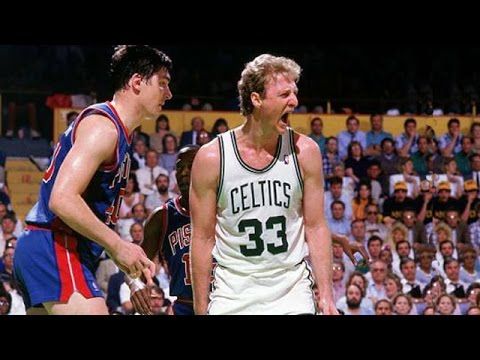 Merkin Muffly: Larry Bird (37 pts, 9 reb, 9 ast) vs Detroit Pistons 1987 Game 7 ECF
